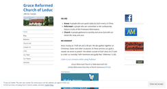 Desktop Screenshot of graceleduc.org